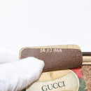 GUCCI GG Supreme Shoulder Bag PVC Beige Gold 56 02 068 Auth SW1918-21