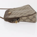 GUCCI GG Supreme Shoulder Bag PVC Beige Gold 56 02 068 Auth SW1918-5