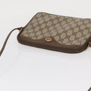 GUCCI GG Supreme Shoulder Bag PVC Beige Gold 56 02 068 Auth SW1918-6