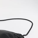 GUCCI Shoulder Bag Leather Black Silver 268244 Auth SW1920-8