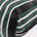 Chloe Tote Bag Canvas Green Gold Auth SW1921-13