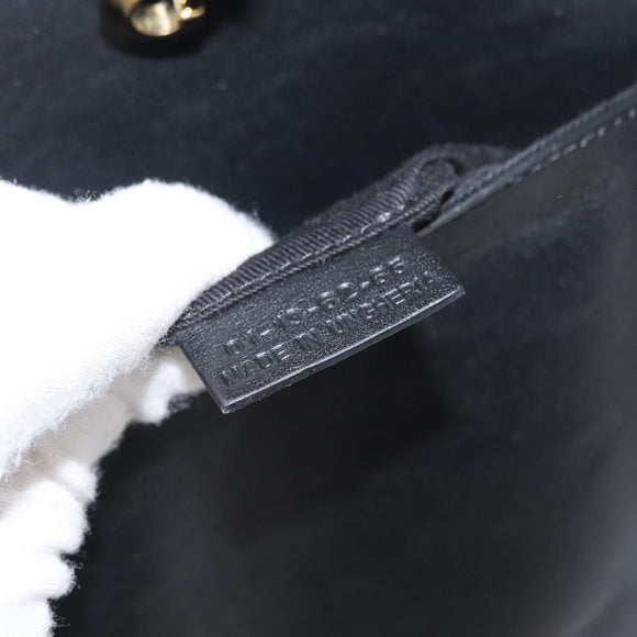 Chloe Tote Bag Canvas Green Gold Auth SW1921