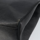 Salvatore Ferragamo Tote Bag Leather Black Gold Auth SW1922-12