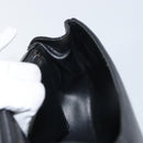 Christian Dior Shoulder Bag Leather Black Gold Auth SW1929-18