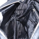 PRADA Shoulder Bag Nylon Black Silver Auth SW1931-21