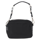 PRADA Shoulder Bag Nylon Black Silver Auth SW1931-2