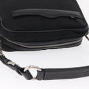 PRADA Shoulder Bag Nylon Black Silver Auth SW1931-6