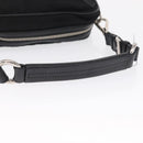 PRADA Shoulder Bag Nylon Black Silver Auth SW1931-7