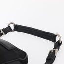 PRADA Shoulder Bag Nylon Black Silver Auth SW1931-8