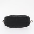 PRADA Shoulder Bag Nylon Black Silver Auth SW1931-5