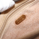 GUCCI GG Plus Supreme Shoulder Bag PVC Beige Gold Auth SW1938-18