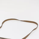 GUCCI GG Plus Supreme Shoulder Bag PVC Beige Gold Auth SW1938-8