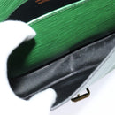 LOUIS VUITTON Epi Cartouchiere MM Shoulder Bag Green M52244 LV Auth sw194-21