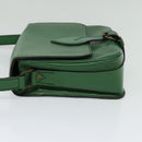 LOUIS VUITTON Epi Cartouchiere MM Shoulder Bag Green M52244 LV Auth sw194-3