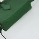 LOUIS VUITTON Epi Cartouchiere MM Shoulder Bag Green M52244 LV Auth sw194-6