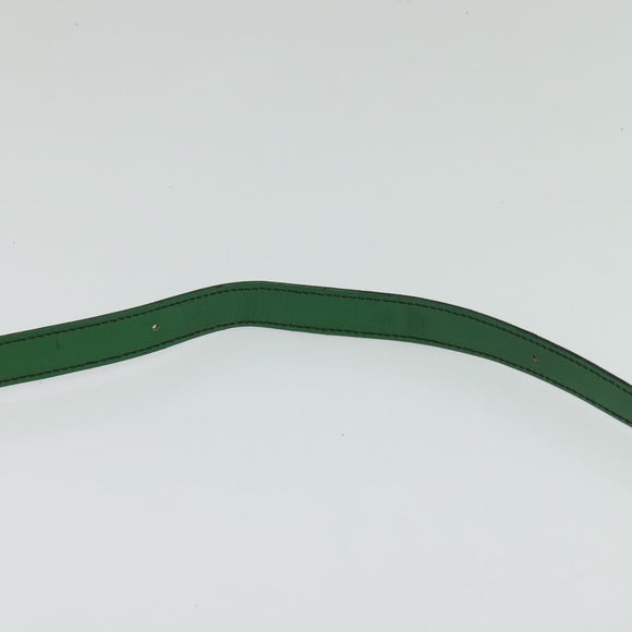 LOUIS VUITTON Epi Cartouchiere MM Shoulder Bag Green M52244 LV Auth sw194