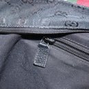 GUCCI GG Canvas Web Sherry Line Tragetasche Schwarz Rot 131230 Auth SW1940-21