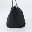 GUCCI GG Canvas Web Sherry Line Tragetasche Schwarz Rot 131230 Auth SW1940-4