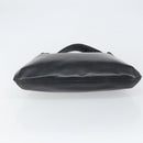 CELINE Shoulder Bag Leather Black Gold Auth SW1942-5