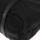 PRADA Shoulder Bag Nylon Black Silver Auth SW1943-13