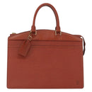 LOUIS VUITTON Epi Riviera Hand Bag Brown M48183 LV Auth SW1950-13