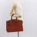 LOUIS VUITTON Epi Riviera Hand Bag Brown M48183 LV Auth SW1950-24