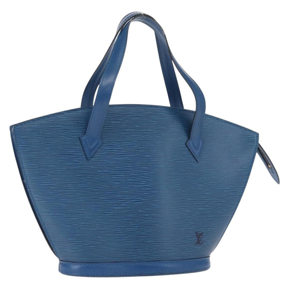 LOUIS VUITTON Epi Saint Jacques Shopping Shoulder Bag Blue M52275 LV Auth SW1951