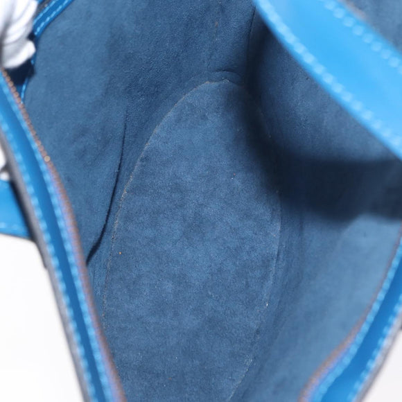 LOUIS VUITTON Epi Saint Jacques Shopping Shoulder Bag Blue M52275 LV Auth SW1951