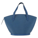 LOUIS VUITTON Epi Saint Jacques Shopping Shoulder Bag Blue M52275 LV Auth SW1951-2