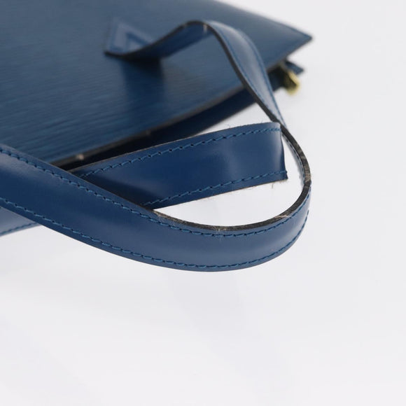LOUIS VUITTON Epi Saint Jacques Shopping Shoulder Bag Blue M52275 LV Auth SW1951
