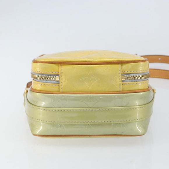 LOUIS VUITTON Monogram Vernis Wooster Shoulder Bag Gris M91036 LV Auth SW1953