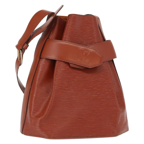 LOUIS VUITTON Epi Sac de Paul PM Shoulder Bag Brown M80203 LV Auth SW1954