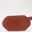 LOUIS VUITTON Epi Sac de Paul PM Shoulder Bag Brown M80203 LV Auth SW1954-5