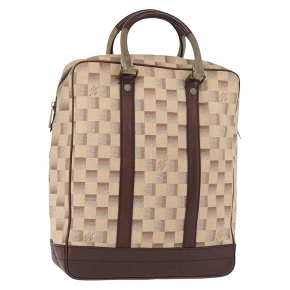 LOUIS VUITTON Damiern Cabas Hand Bag Canvas Beige N41108 LV Auth SW1956