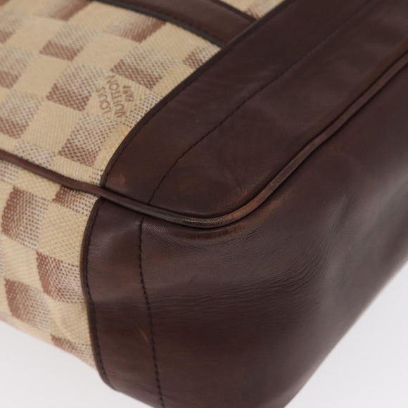 LOUIS VUITTON Damiern Cabas Hand Bag Canvas Beige N41108 LV Auth SW1956
