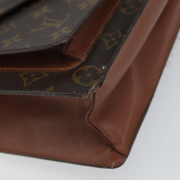 LOUIS VUITTON Monogram Monceau 28 Hand Bag M51185 LV Auth SW1960
