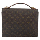 LOUIS VUITTON Monogram Monceau 28 Hand Bag M51185 LV Auth SW1960-2