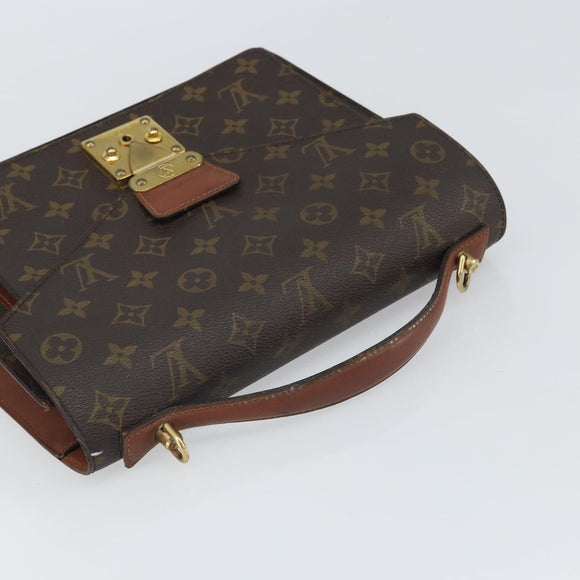 LOUIS VUITTON Monogram Monceau 28 Hand Bag M51185 LV Auth SW1960