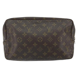 LOUIS VUITTON Monogram Trousse Toilette 28 Clutch Bag Vintage M47522 Auth SW1961 - 0