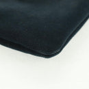 SAINT LAURENT Shoulder Bag Canvas Black Silver Auth SW1966V-10