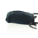 SAINT LAURENT Shoulder Bag Canvas Black Silver Auth SW1966V-4