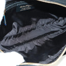 Salvatore Ferragamo Shoulder Bag Nylon Black Gold Auth SW1967V-10