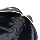 Salvatore Ferragamo Shoulder Bag Nylon Black Gold Auth SW1967V-19