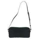 Salvatore Ferragamo Shoulder Bag Nylon Black Gold Auth SW1967V-2
