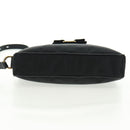 Salvatore Ferragamo Shoulder Bag Nylon Black Gold Auth SW1967V-5