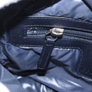 CHANEL Cococoon Shoulder Bag Nylon Gray Silver CC Auth SW1968-25