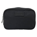 GUCCI GG Canvas Pouch Black Silver 510341 Auth SW1971V-13