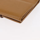GUCCI Jackie Wallet Leather Beige Gold 035 2778 2169 Auth SW1975-15