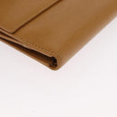 GUCCI Jackie Wallet Leather Beige Gold 035 2778 2169 Auth SW1975-16