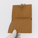 GUCCI Jackie Wallet Leather Beige Gold 035 2778 2169 Auth SW1975-9